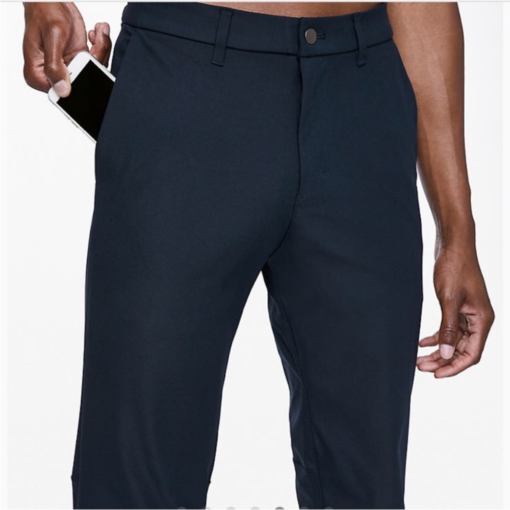 Lululemon ABC pants size 34x32 in navy blue